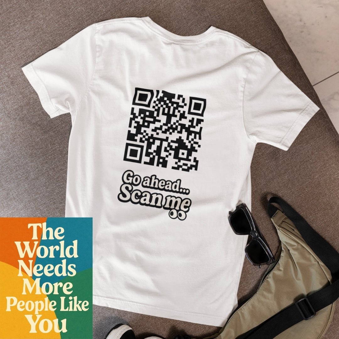 More people like you QR T-shirt - ROMAG Store
