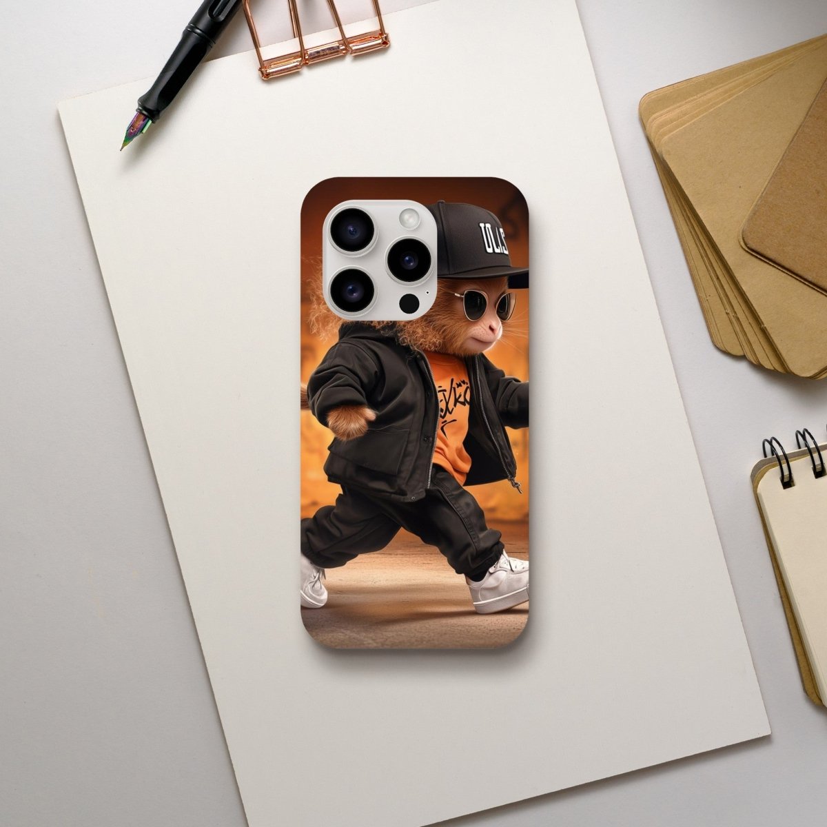 Street Smart Monkey iPhone Tough Case - ROMAG Store
