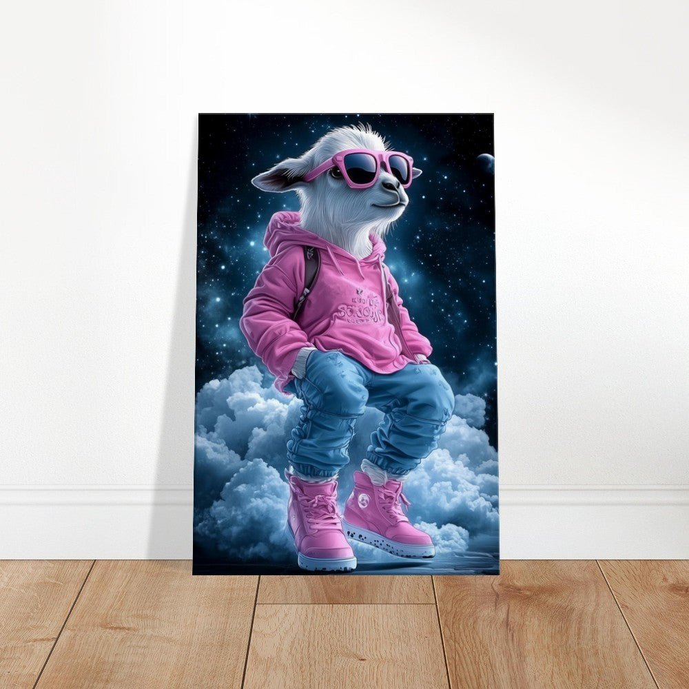 Cosmic Goat Canvas - ROMAG Store