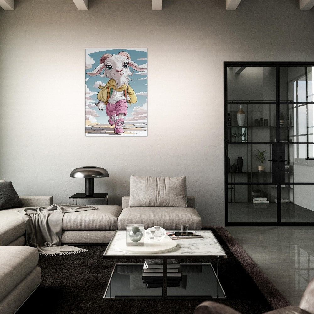 Chic Goat in Streetwear Canvas - ROMAG Store