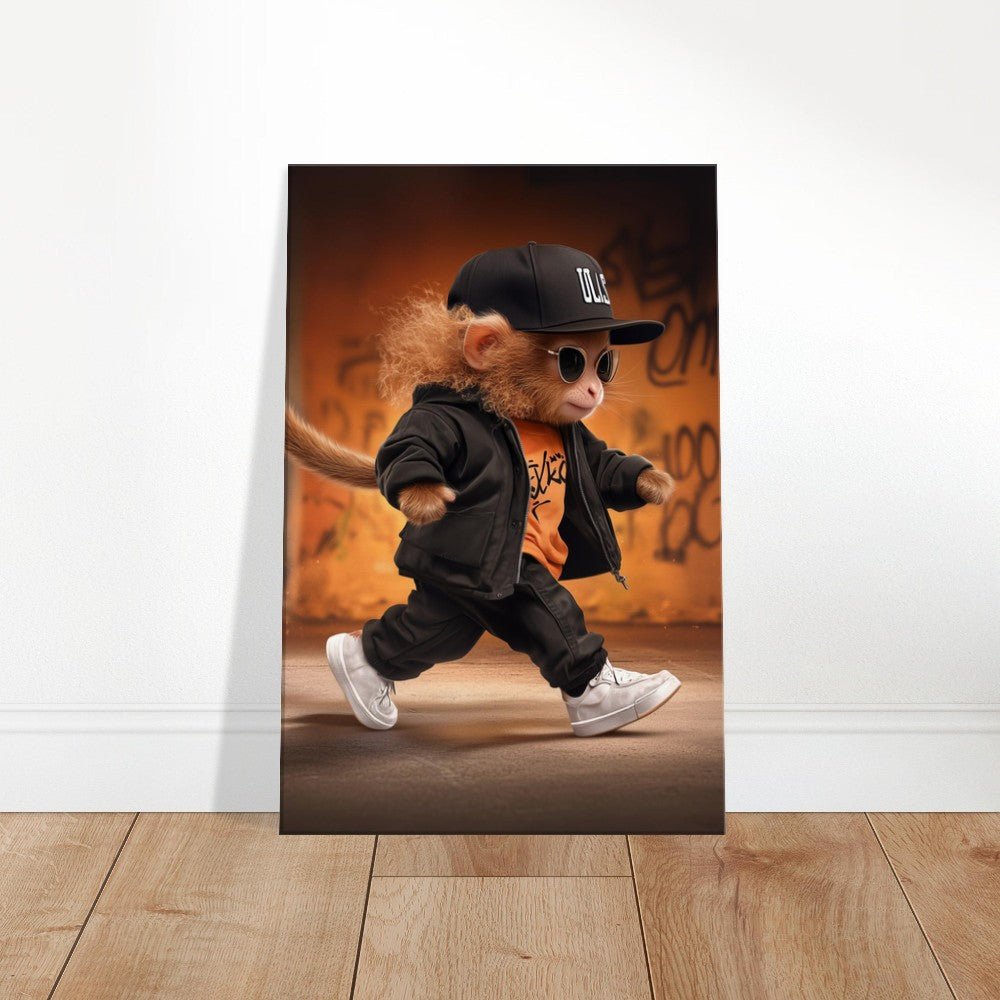 Urban Chic Monkey Canvas Art - ROMAG Store