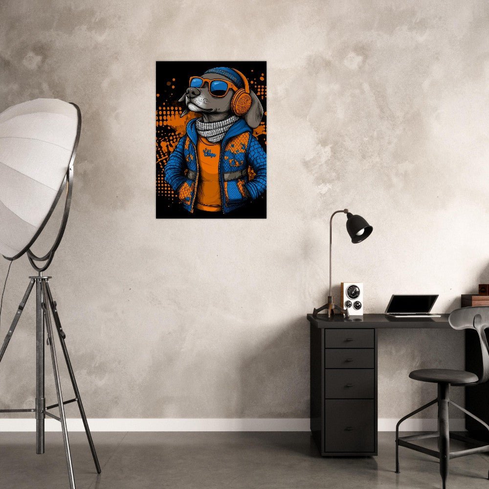 Urban Hound Canvas Art - ROMAG Store