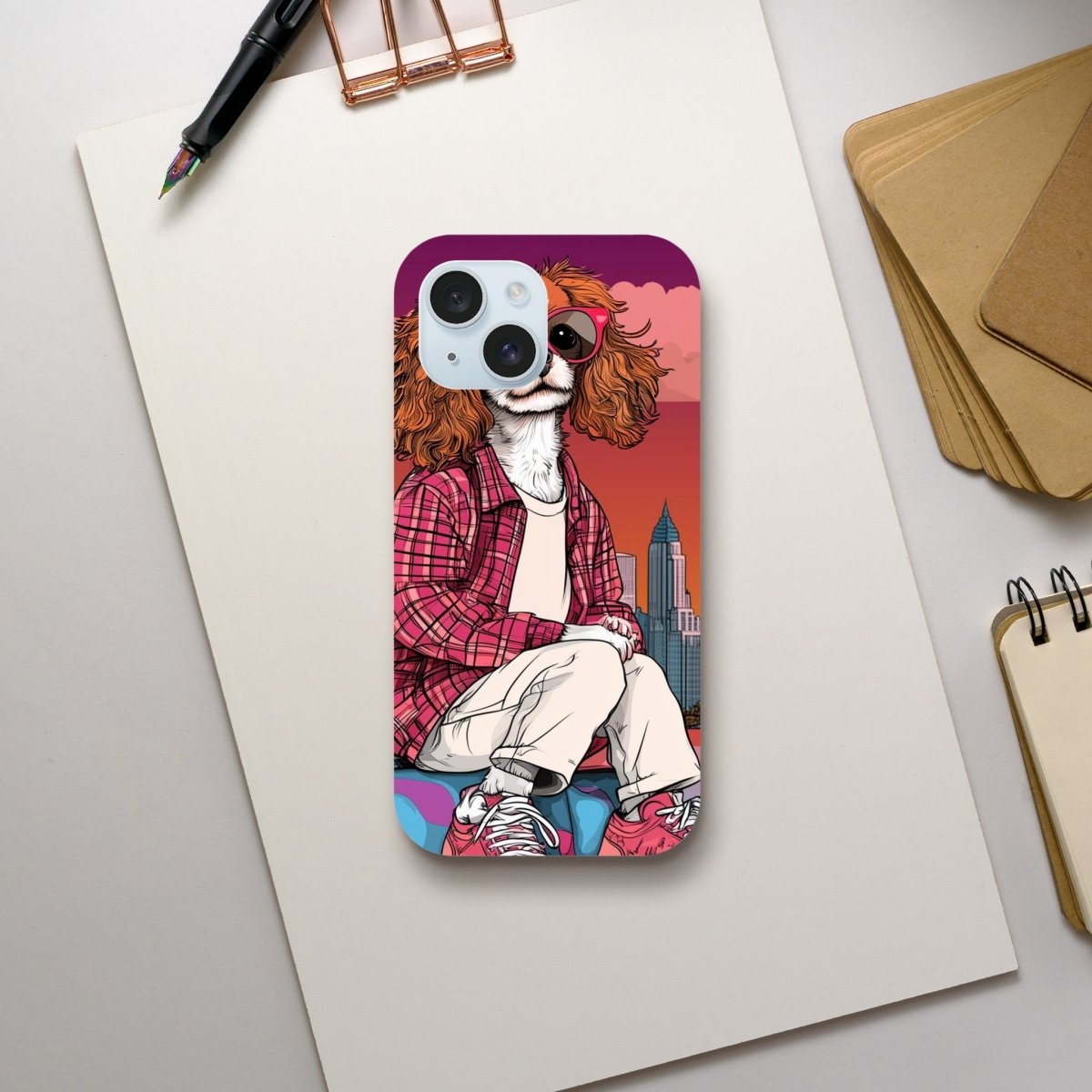 Little Dog Fashionista iPhone Tough Case - ROMAG Store