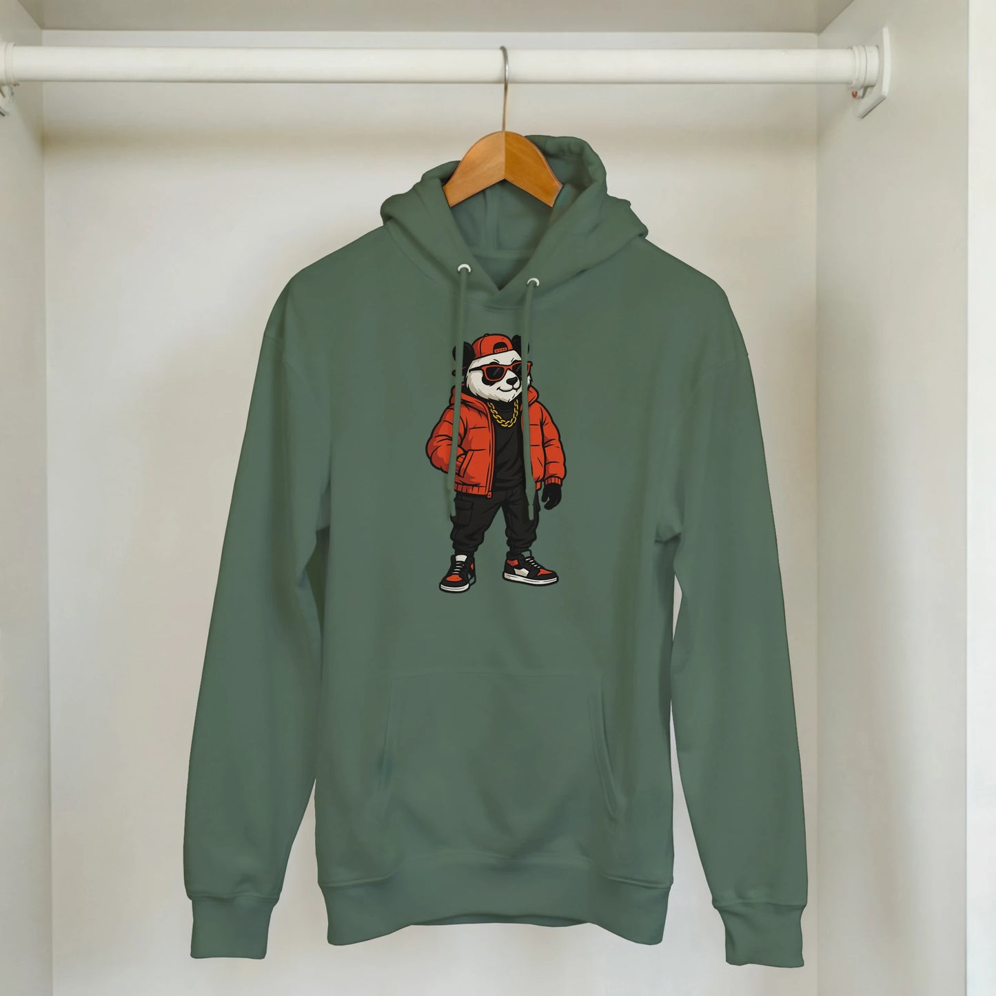 Cool Panda Streetwear Hoodie - ROMAG Store