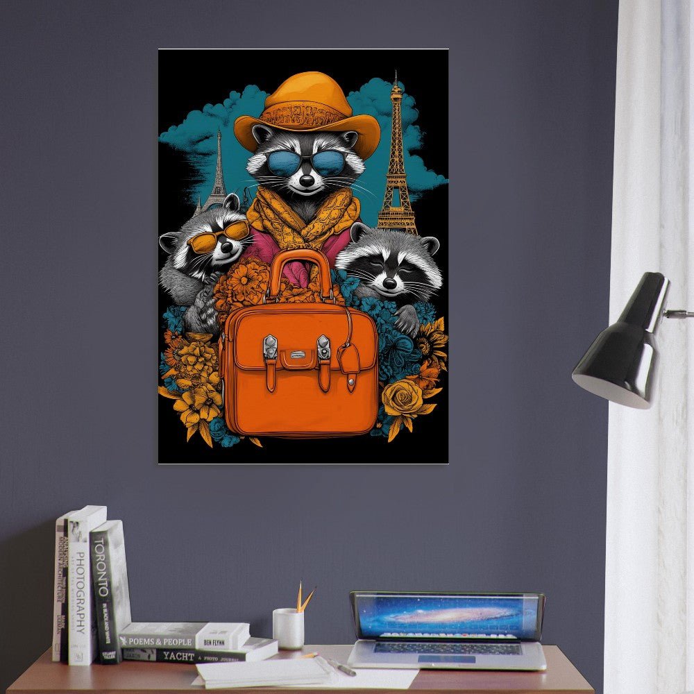 Raccoon Fashion Canvas - ROMAG Store