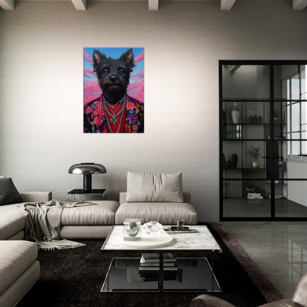Fashionable Terrier Canvas - ROMAG Store