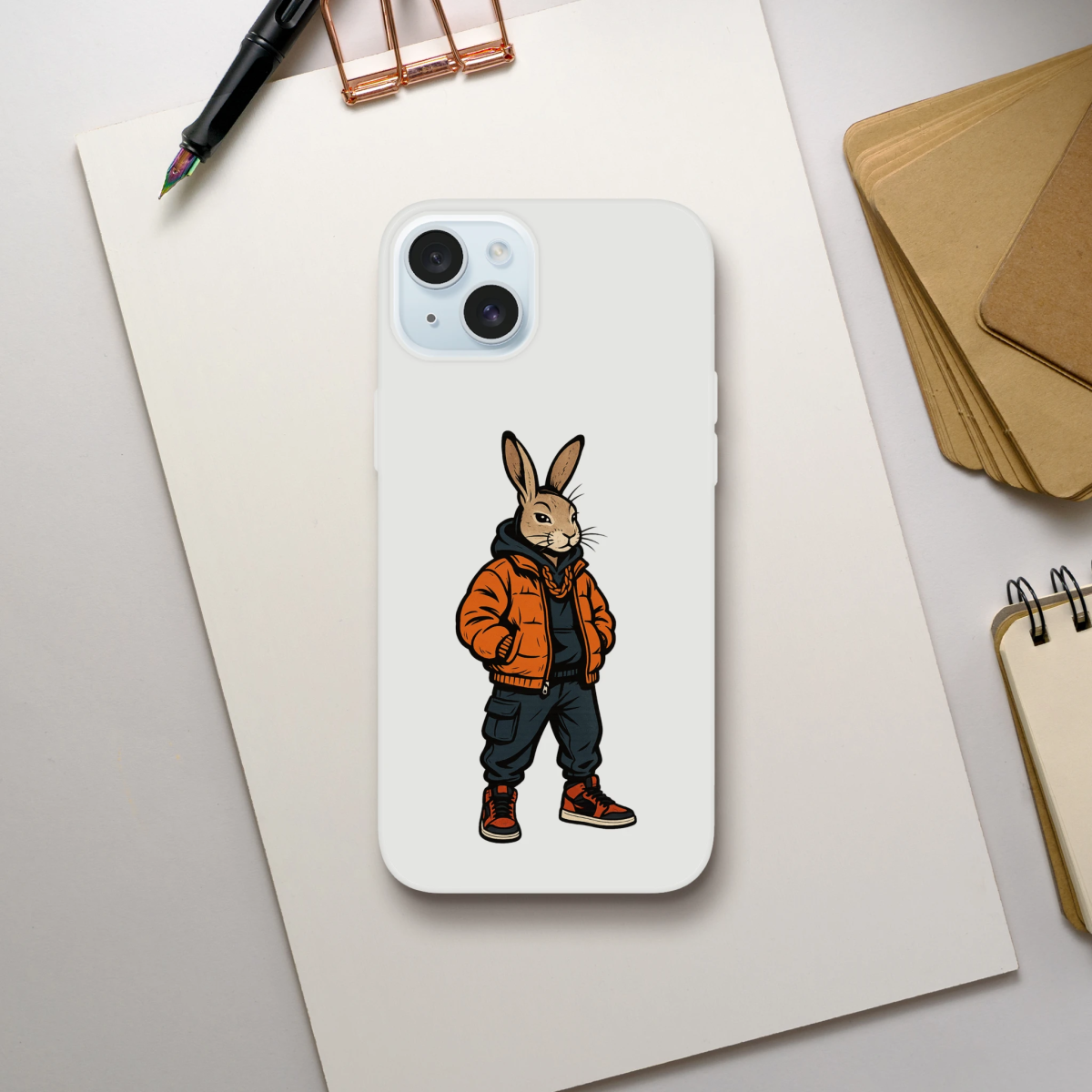 Cool Rabbit Streetwear iPhone Flexi Case - ROMAG Store