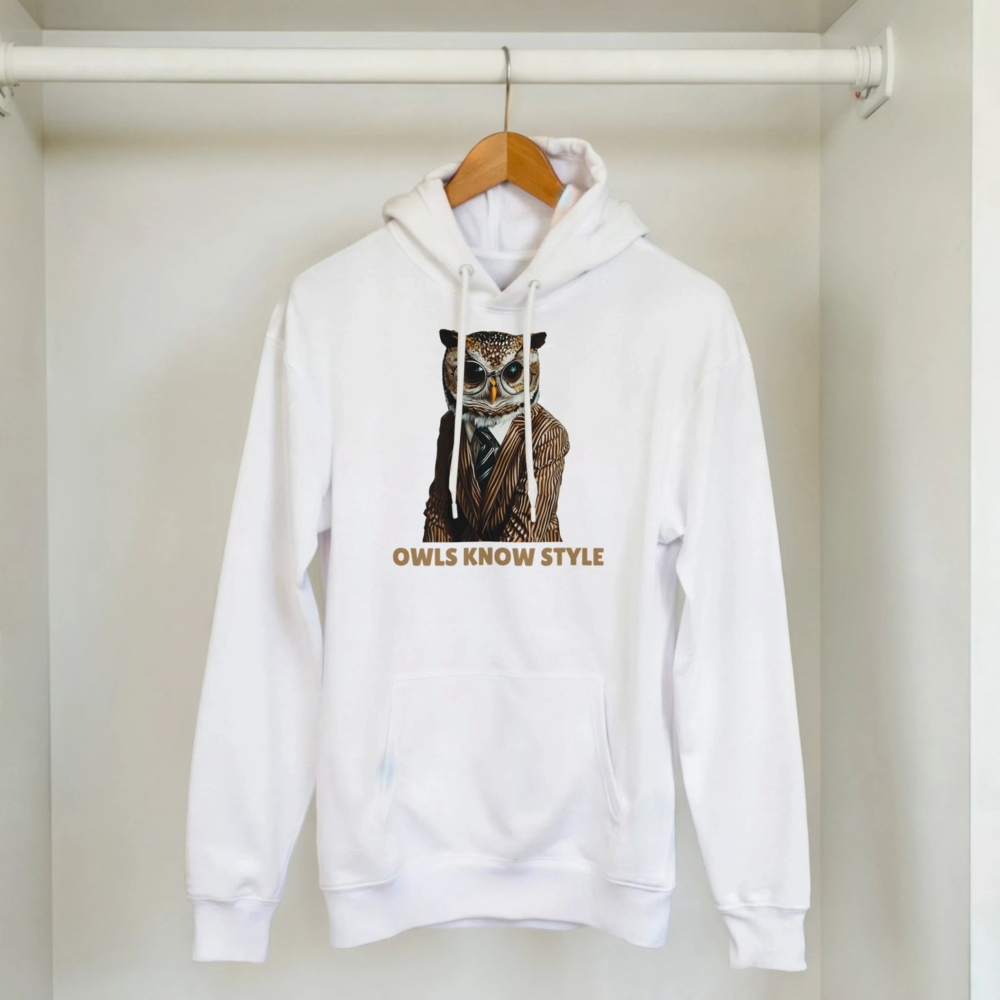 Sophisticated Owl Style Hoodie - ROMAG Store