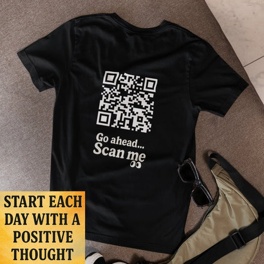 Positive Thought QR T-shirt - ROMAG Store