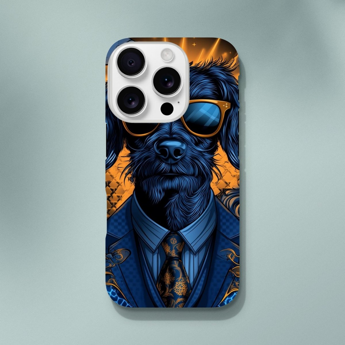 Dapper Dog Neo - Noir iPhone Tough Case - ROMAG Store