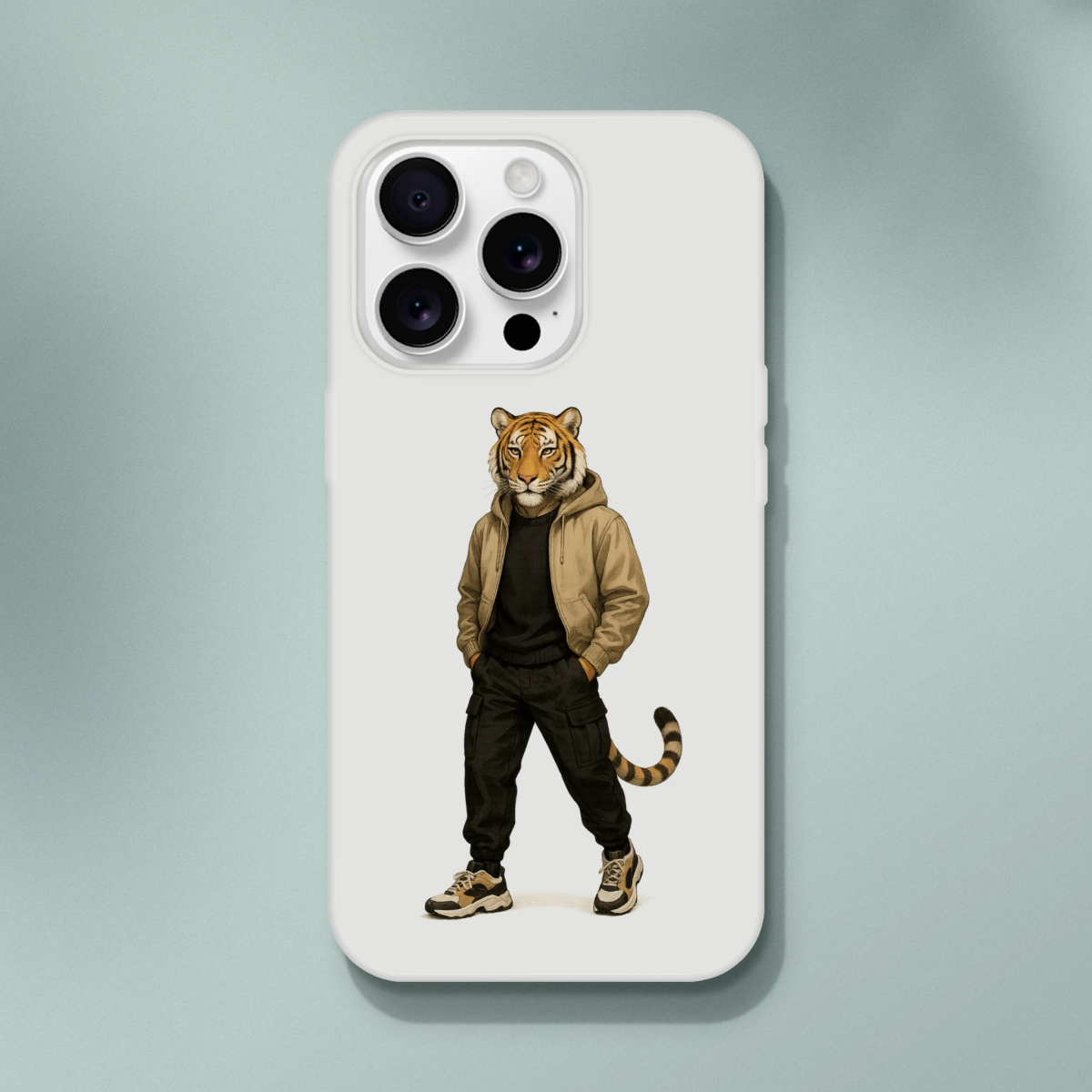 Cool Tiger Streetwear iPhone Flexi Case - ROMAG Store