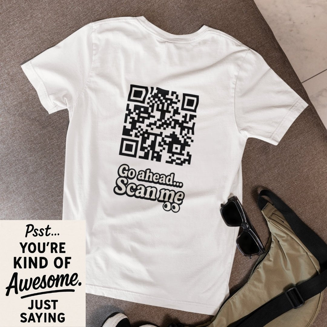 Psst QR T-shirt - ROMAG Store