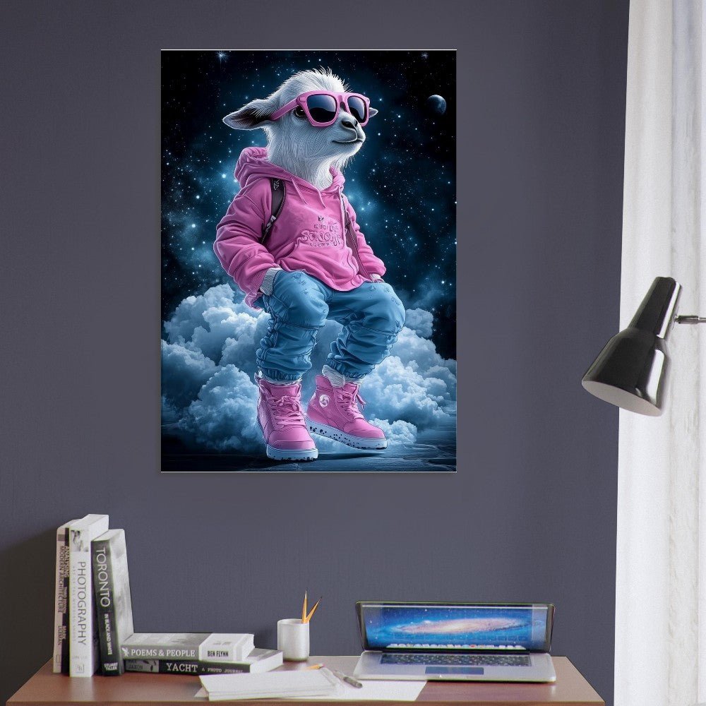 Cosmic Goat Canvas - ROMAG Store