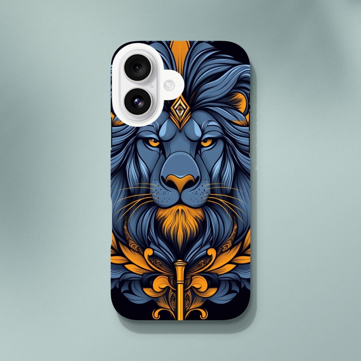 Regal Lion of Valor iPhone Tough Case - ROMAG Store