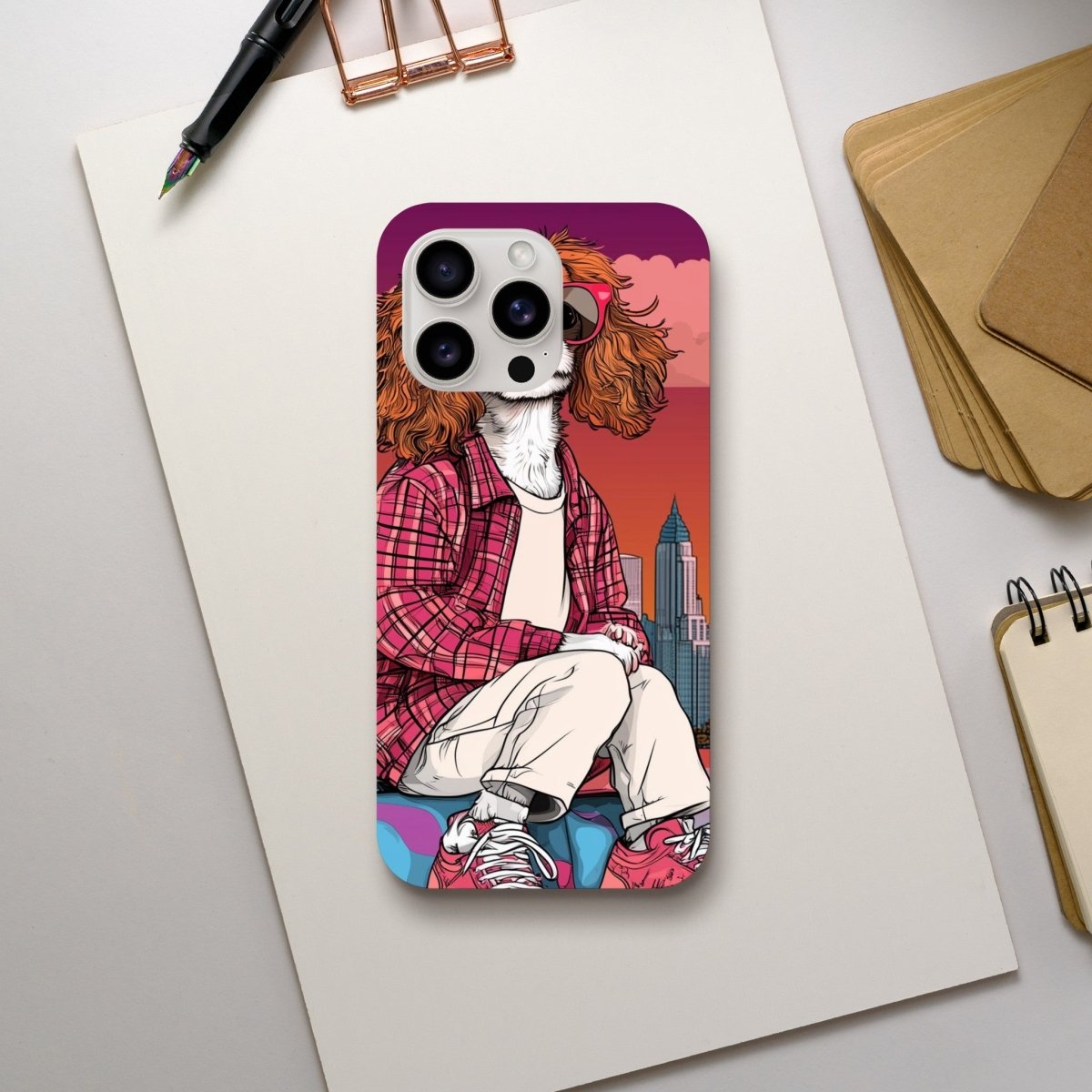 Little Dog Fashionista iPhone Tough Case - ROMAG Store