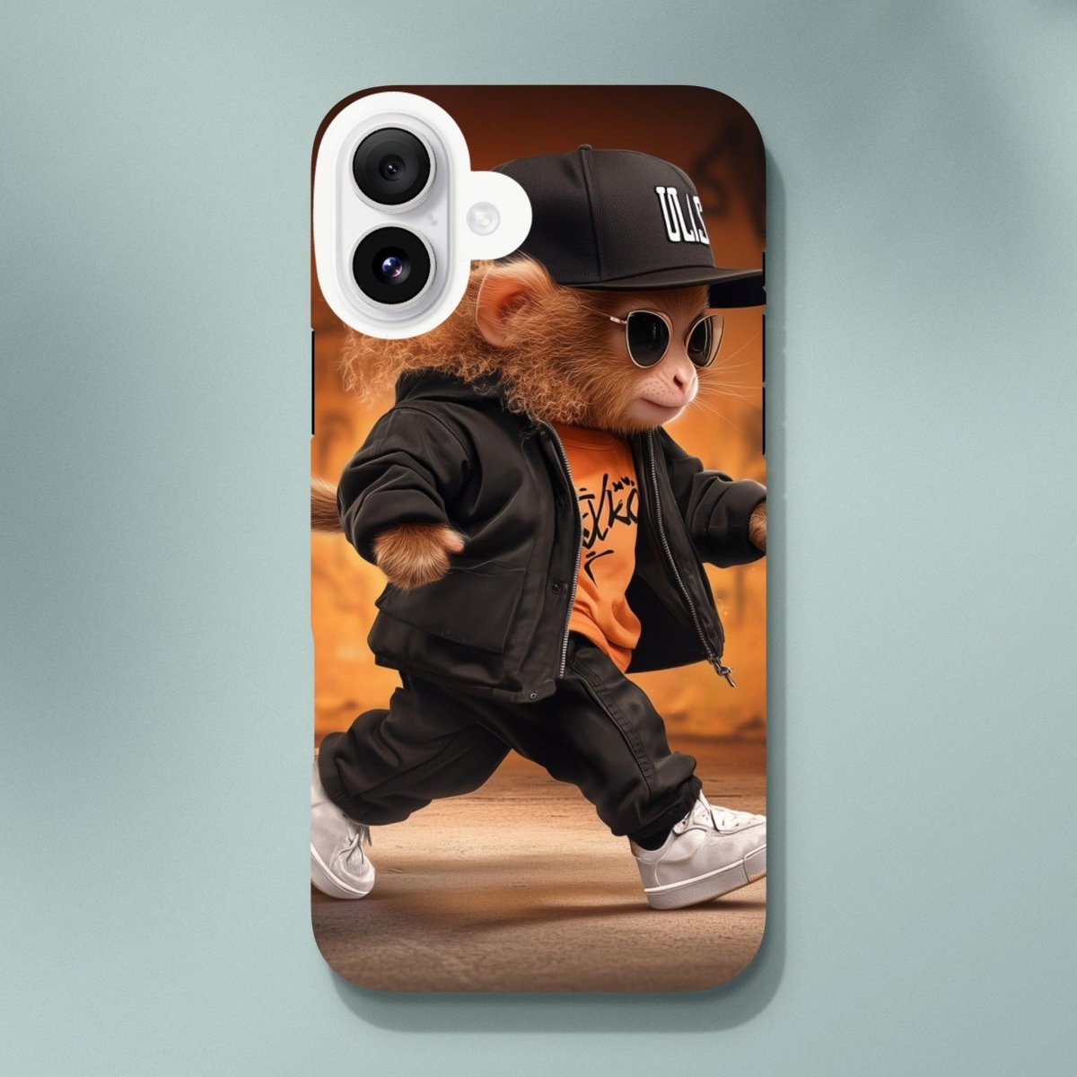 Street Smart Monkey iPhone Tough Case - ROMAG Store