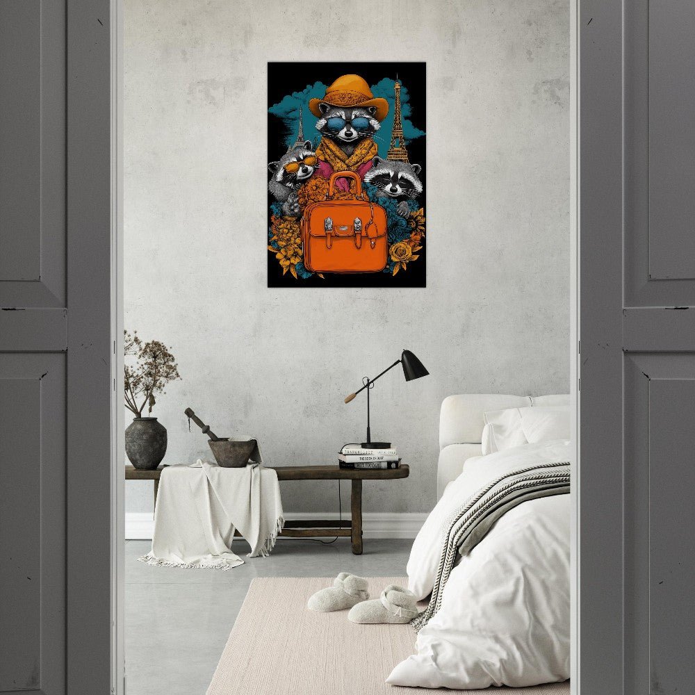 Raccoon Fashion Canvas - ROMAG Store