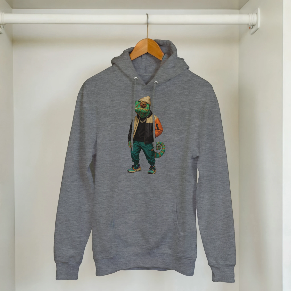 Chameleon Camo - Cool Hoodie - ROMAG Store