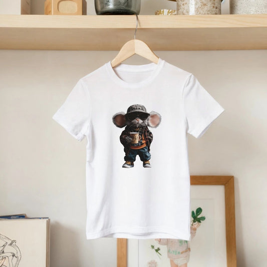 Cool Streetwear Mouse Kids T-shirt - ROMAG Store