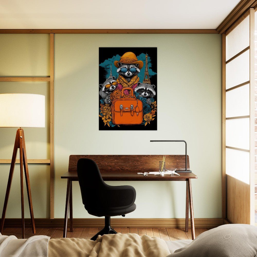 Raccoon Fashion Canvas - ROMAG Store
