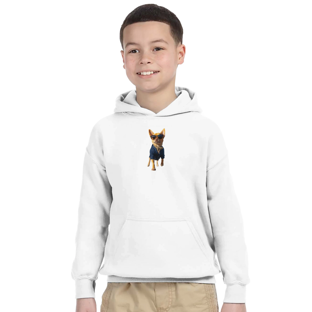Dapper Dog Kids Hoodie - ROMAG Store