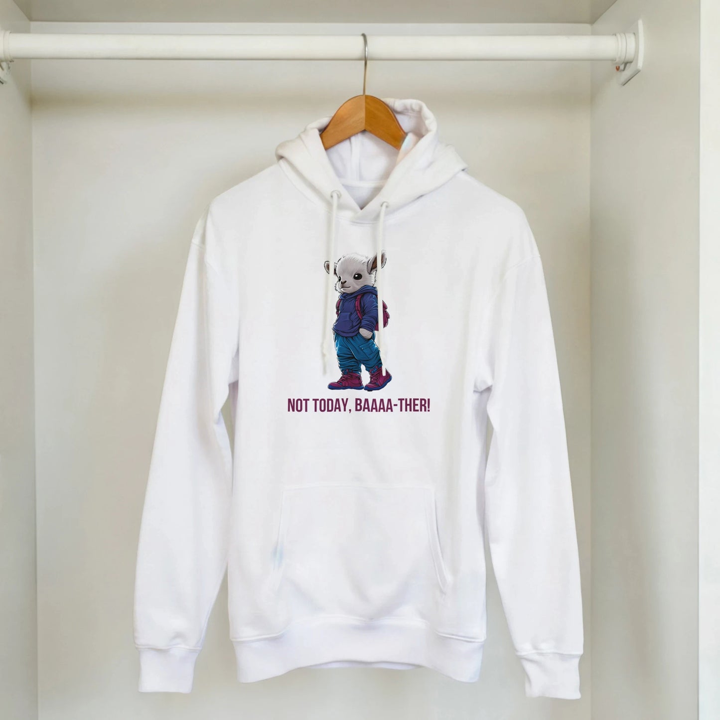 Street - Style Lamb Hoodie - ROMAG Store
