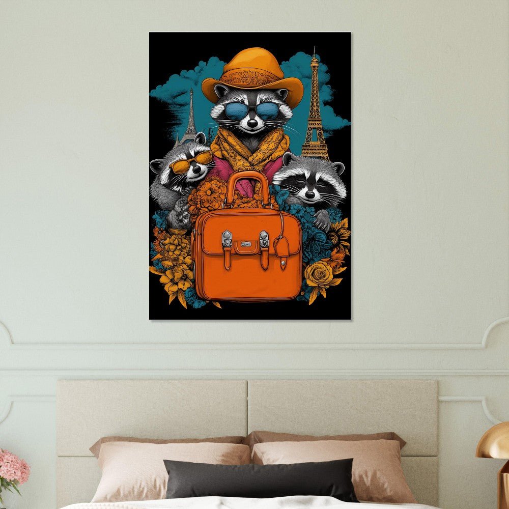 Raccoon Fashion Canvas - ROMAG Store