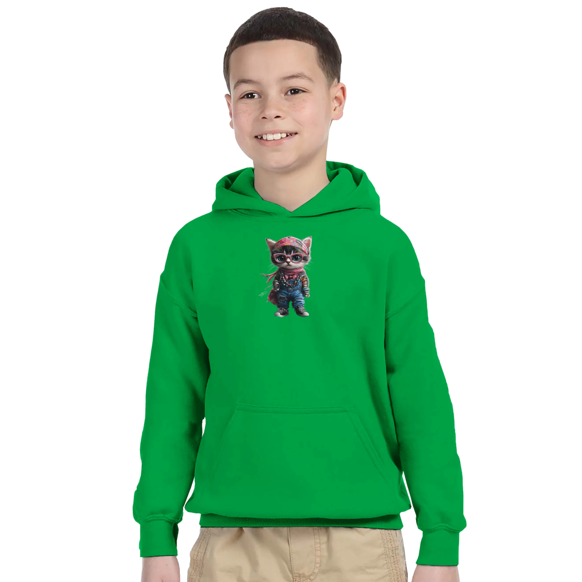 Chic Kitty Kids Hoodie - ROMAG Store