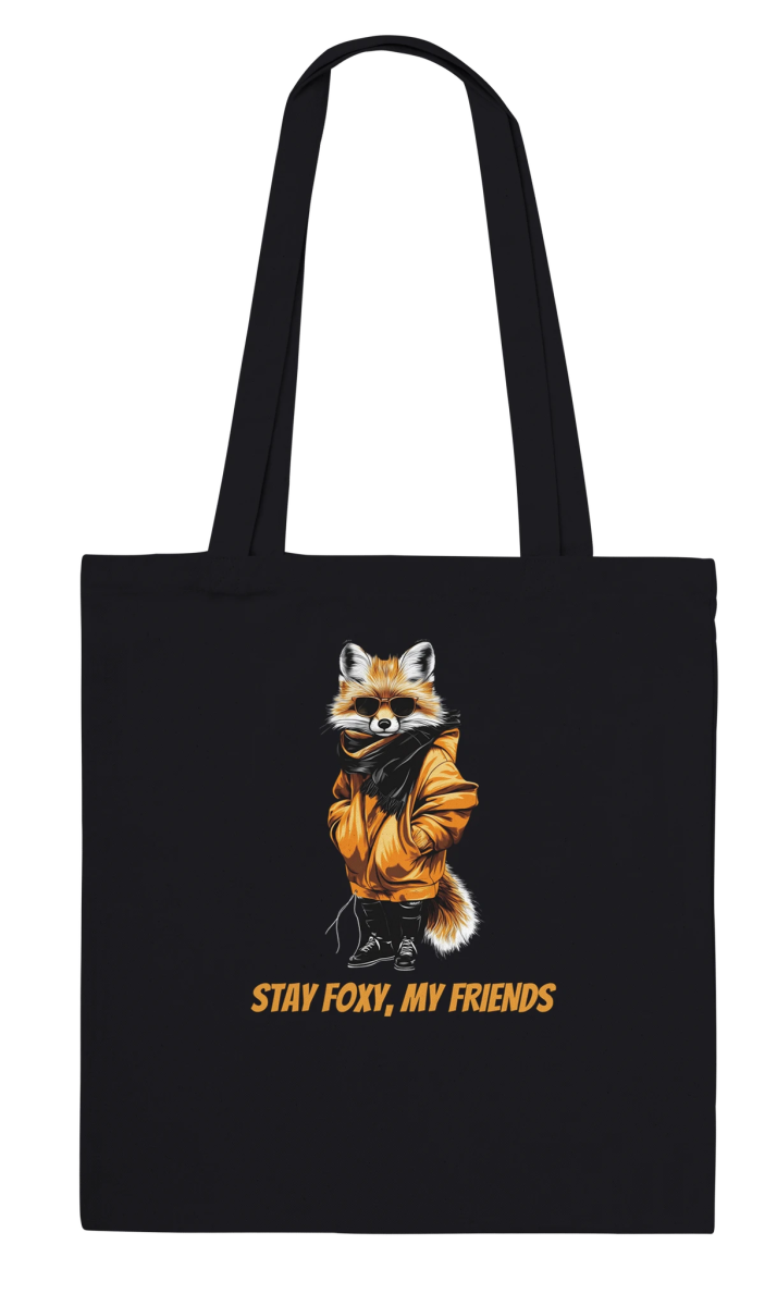 Stay Foxy Street Style Tote Bag - ROMAG Store