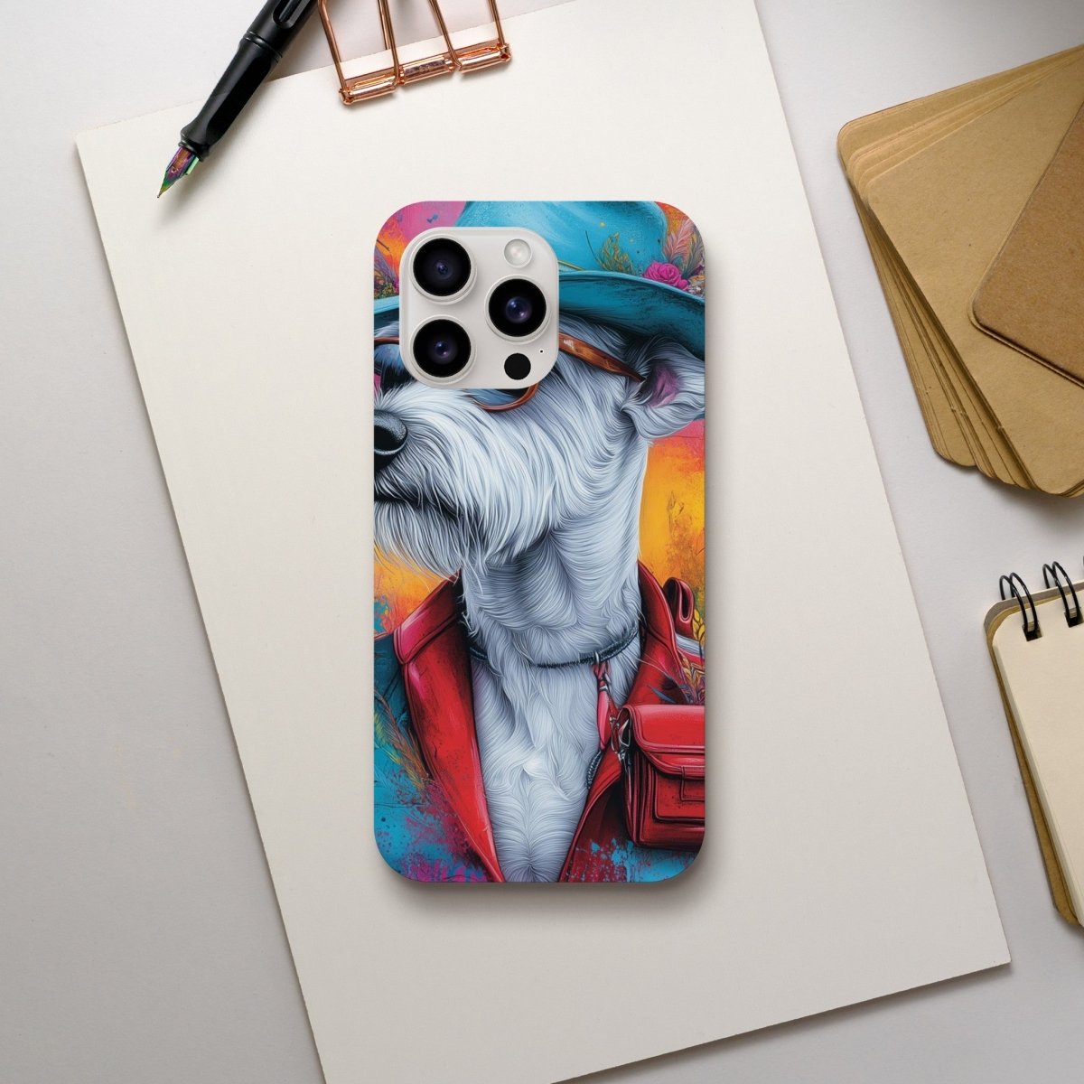 Chic Pooch Dressed iPhone Tough Case - ROMAG Store