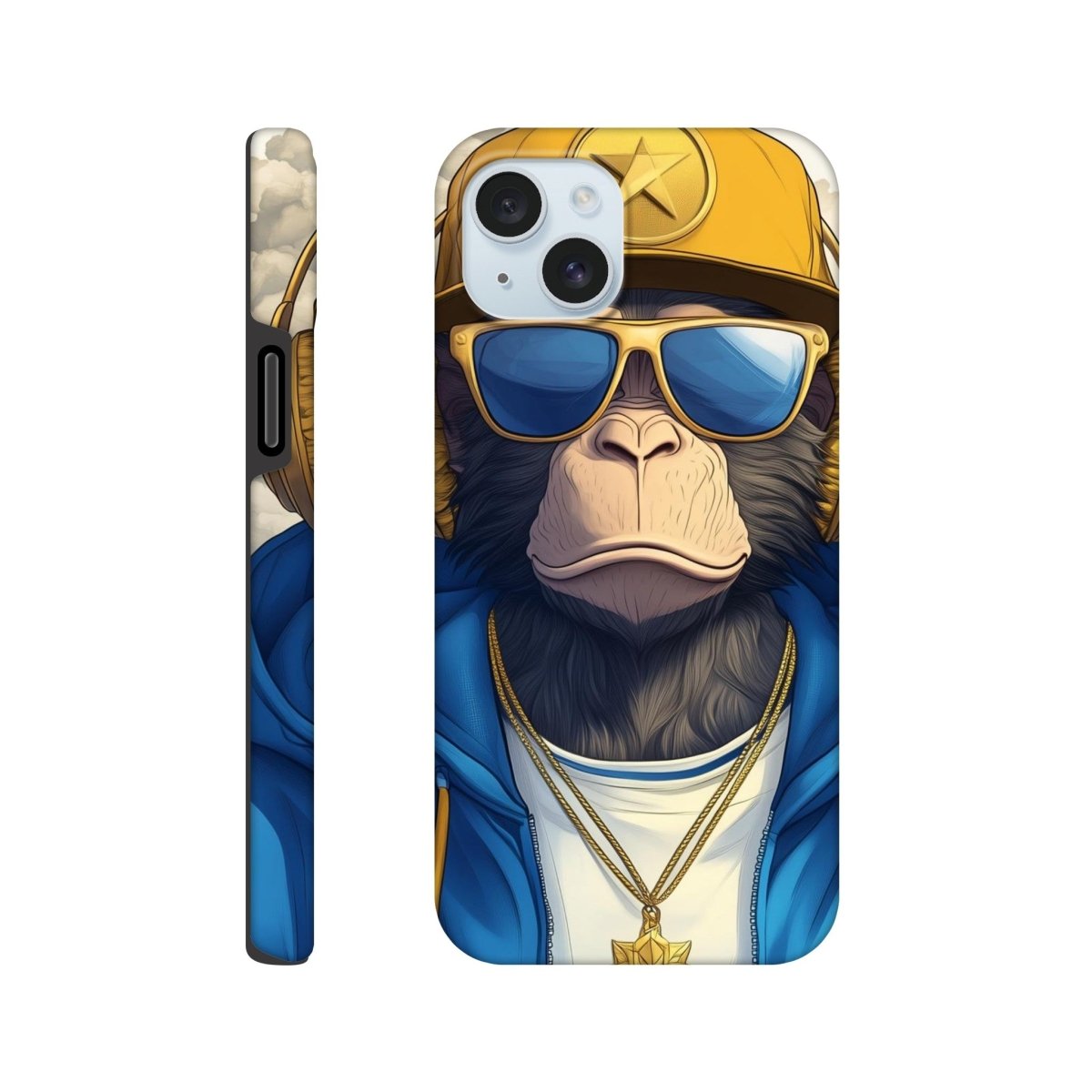 Chimp Cool iPhone Tough Case - ROMAG Store