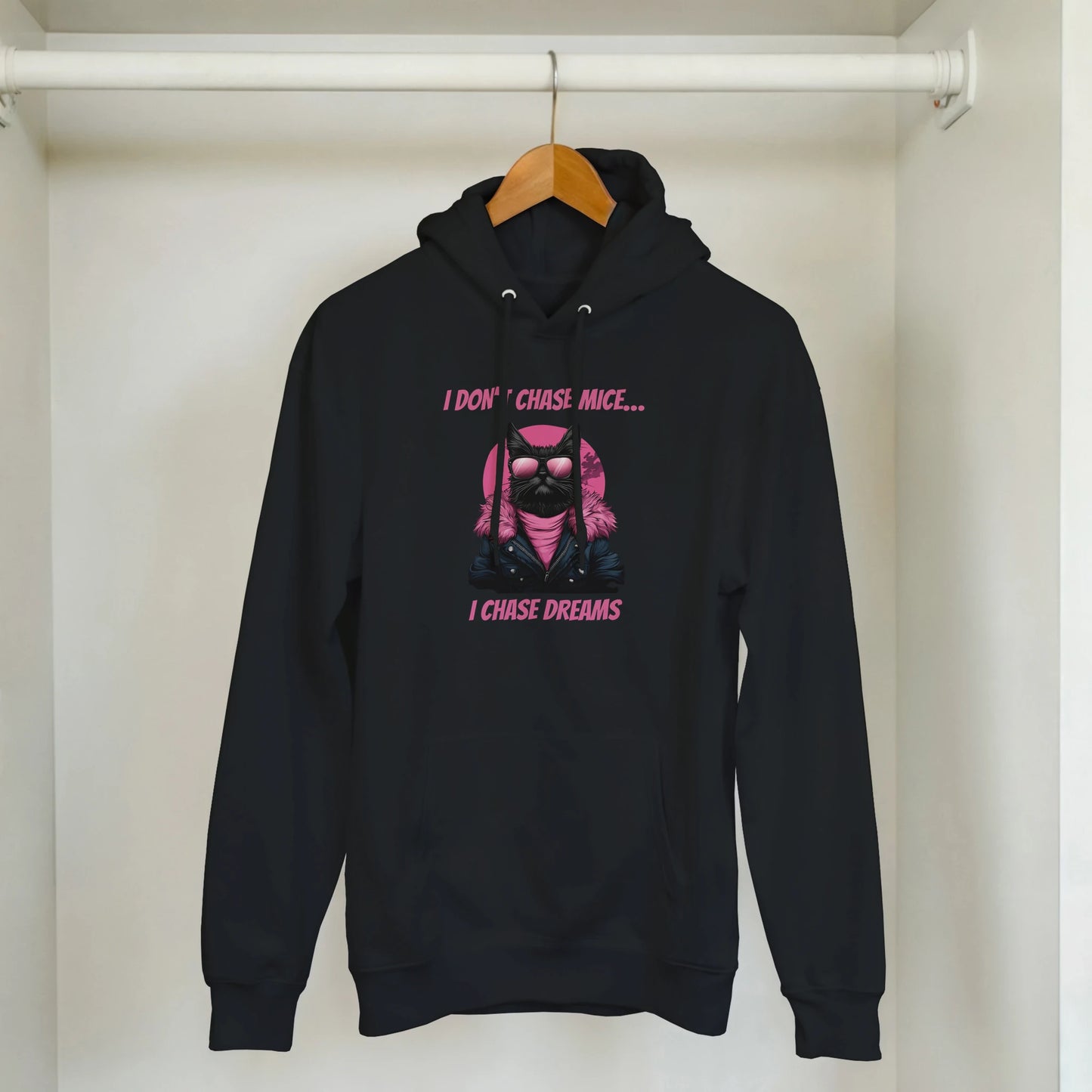 Retro - Cool Cat Dream Chaser Hoodie - ROMAG Store