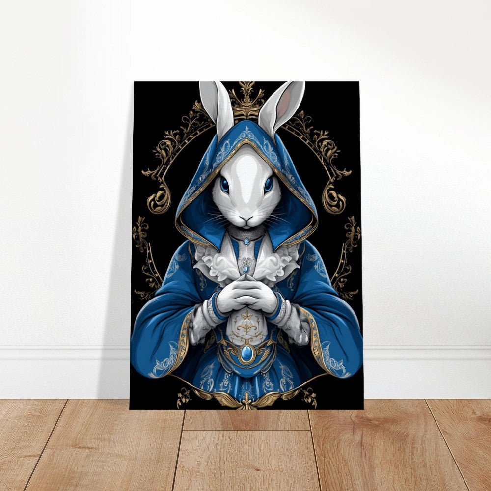 Royal Rabbit Canvas Art - ROMAG Store