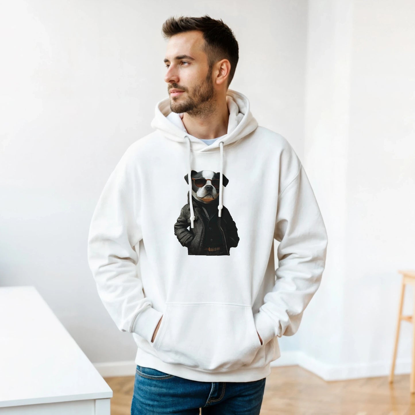 Cool Canine Street Style Hoodie - ROMAG Store