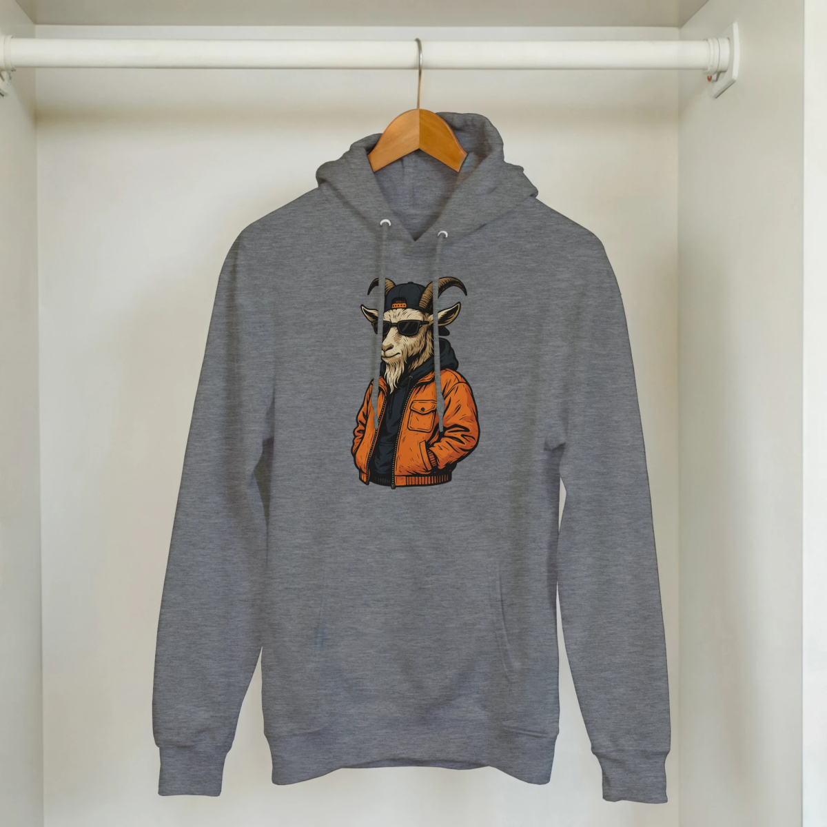 Cool Goat Streetwear Hoodie - ROMAG Store