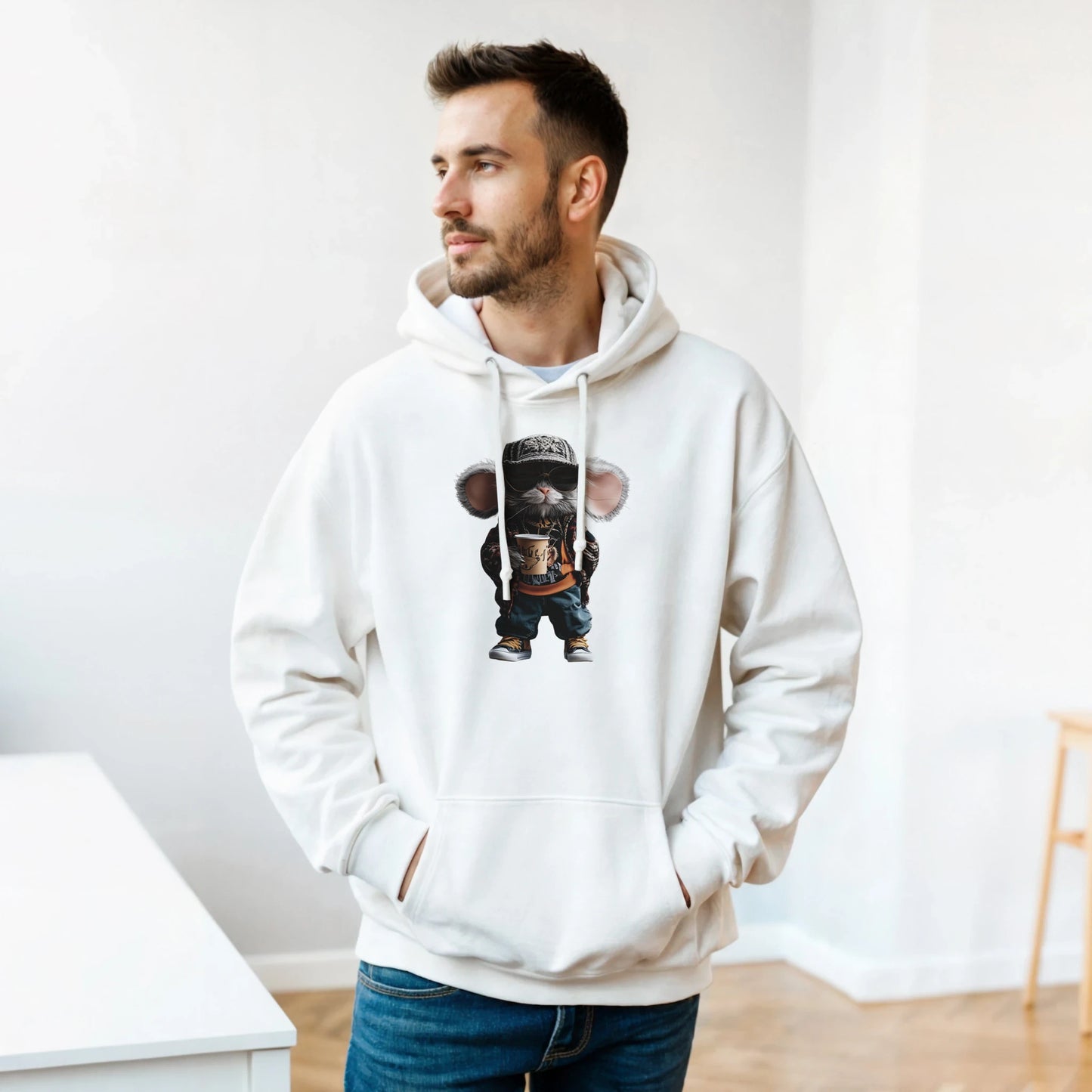 Urban Streetwise Mouse Hoodie - ROMAG Store