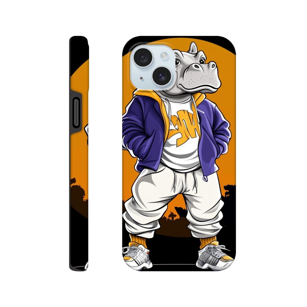 Urban Hippo Street Style iPhone Tough Case - ROMAG Store