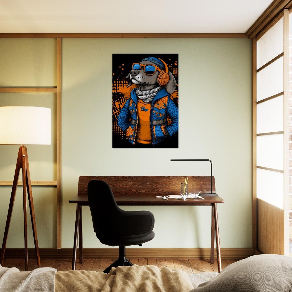 Urban Hound Canvas Art - ROMAG Store