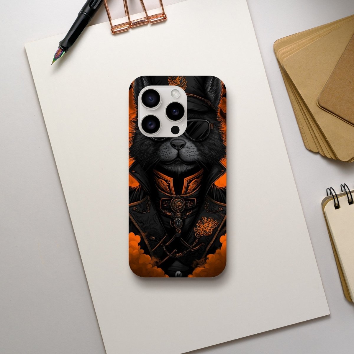 Feline Commander iPhone Tough Case - ROMAG Store