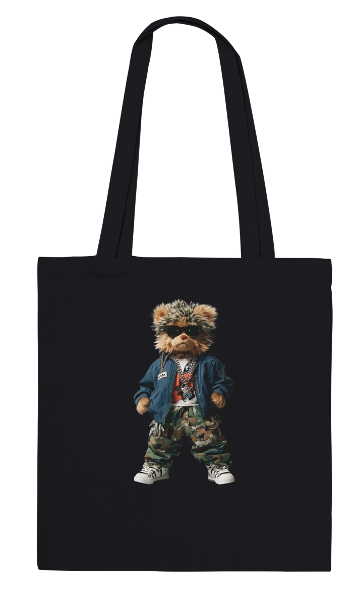 Cool Bear Street Style Tote Bag - ROMAG Store