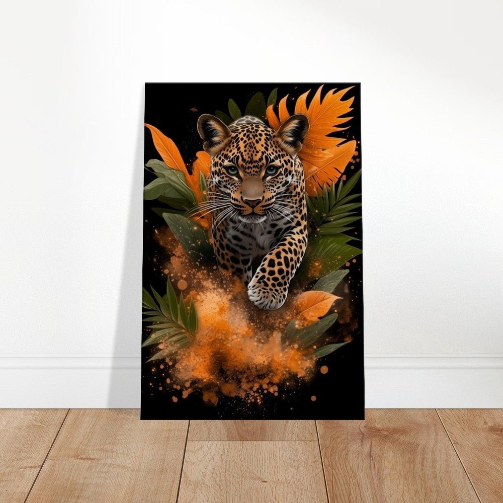 Leopard Jungle Canvas Art - ROMAG Store