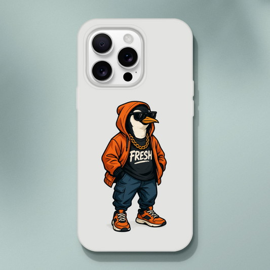 Fresh Penguin Streetwear iPhone Flexi Case - ROMAG Store