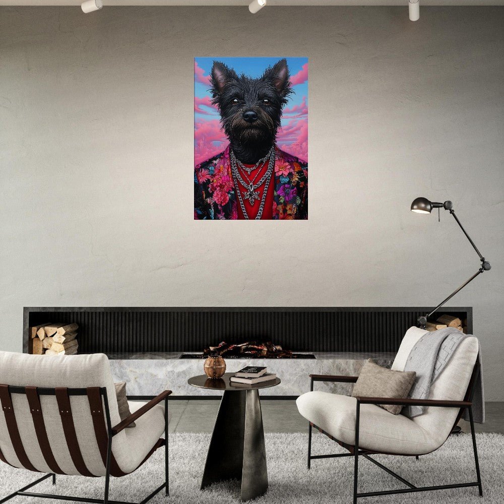 Fashionable Terrier Canvas - ROMAG Store