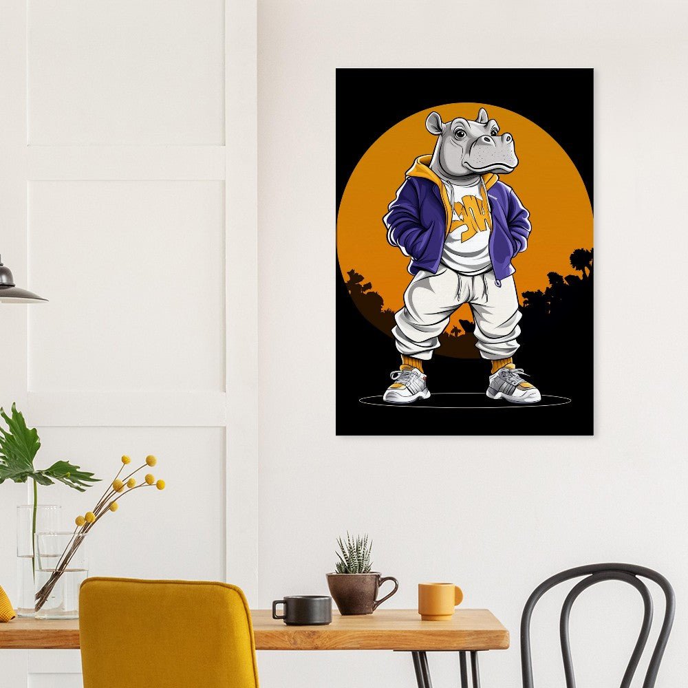 Urban Hippo Fashionista Canvas - ROMAG Store
