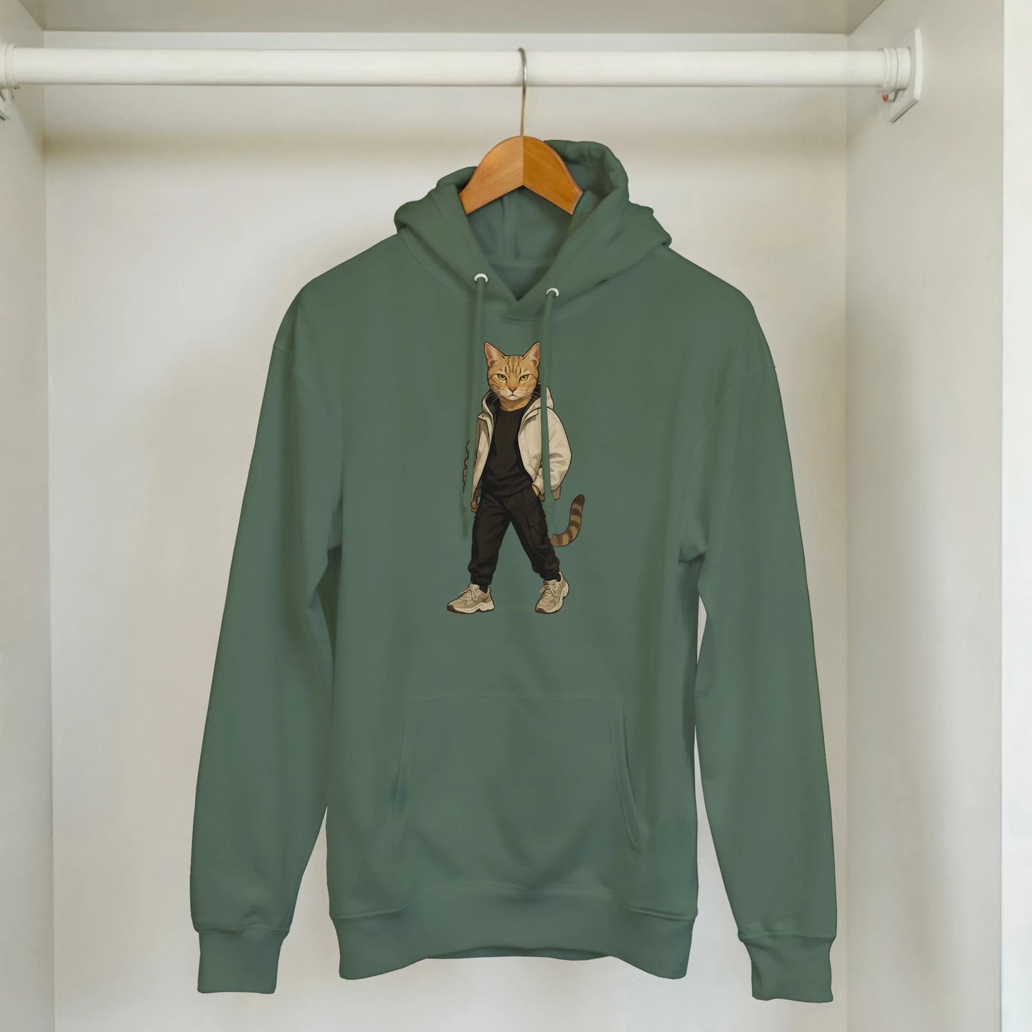 Cool Cat Streetwear Hoodie - ROMAG Store