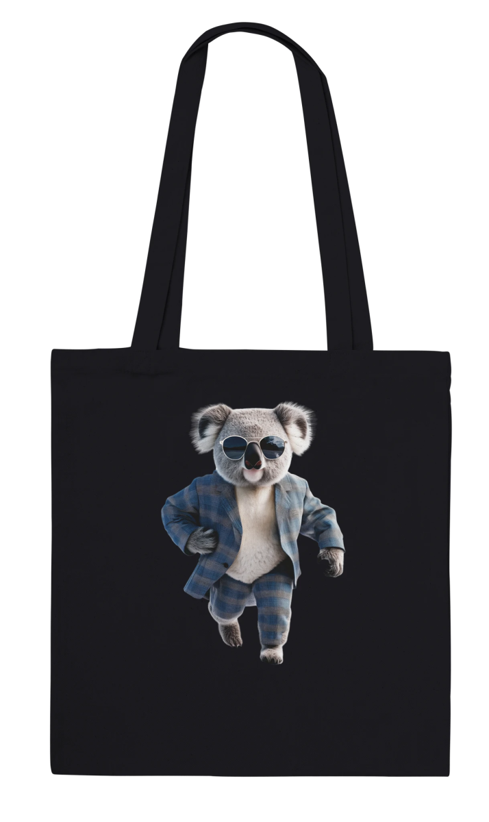 Dapper Koala Street Style Tote Bag - ROMAG Store