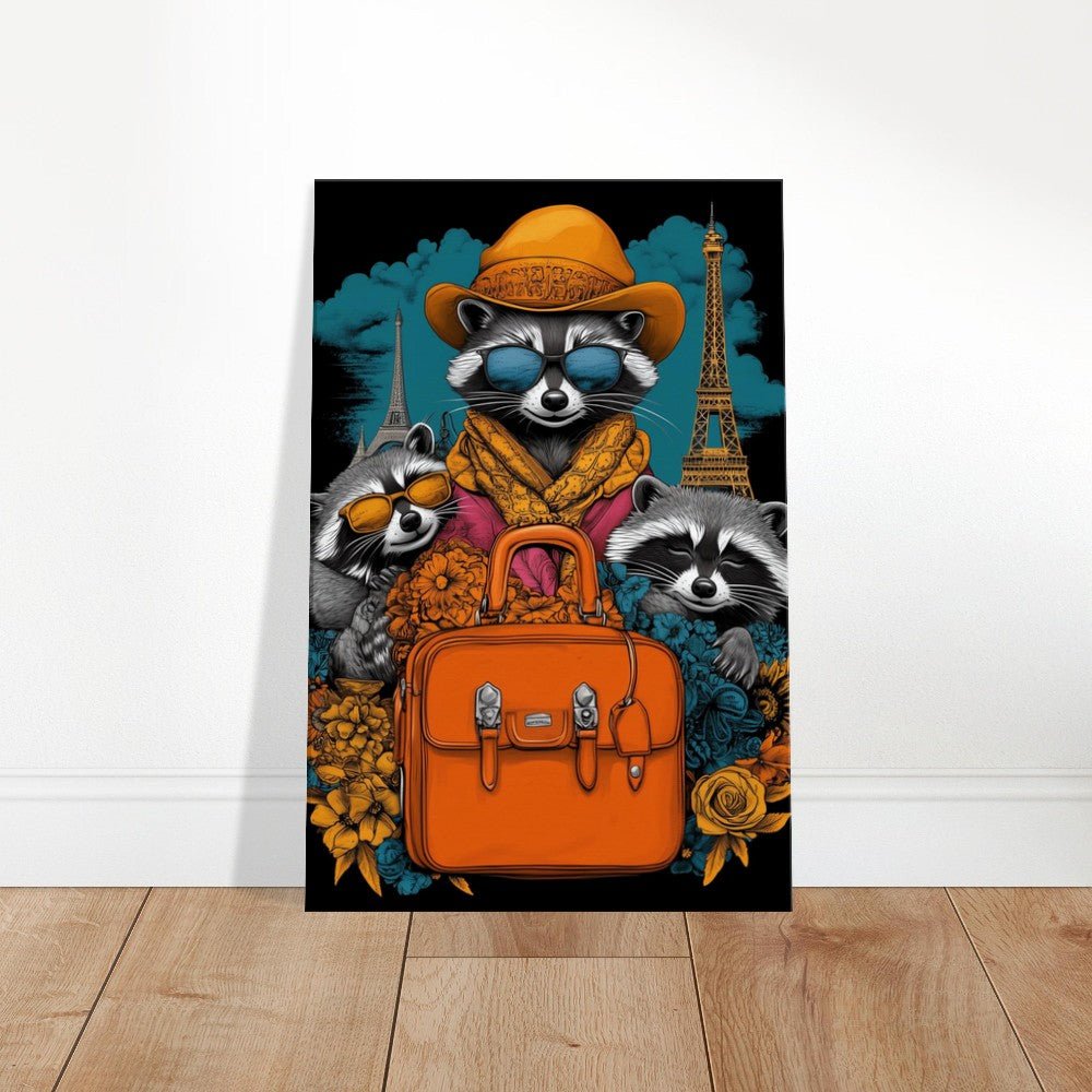 Raccoon Fashion Canvas - ROMAG Store