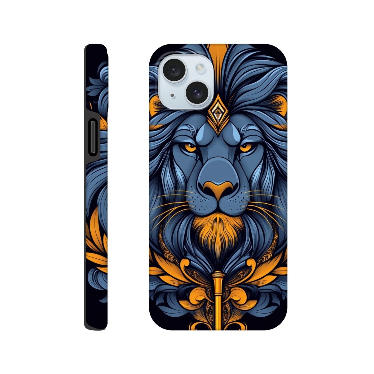 Regal Lion of Valor iPhone Tough Case - ROMAG Store