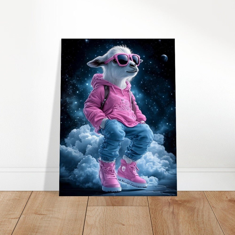 Cosmic Goat Canvas - ROMAG Store