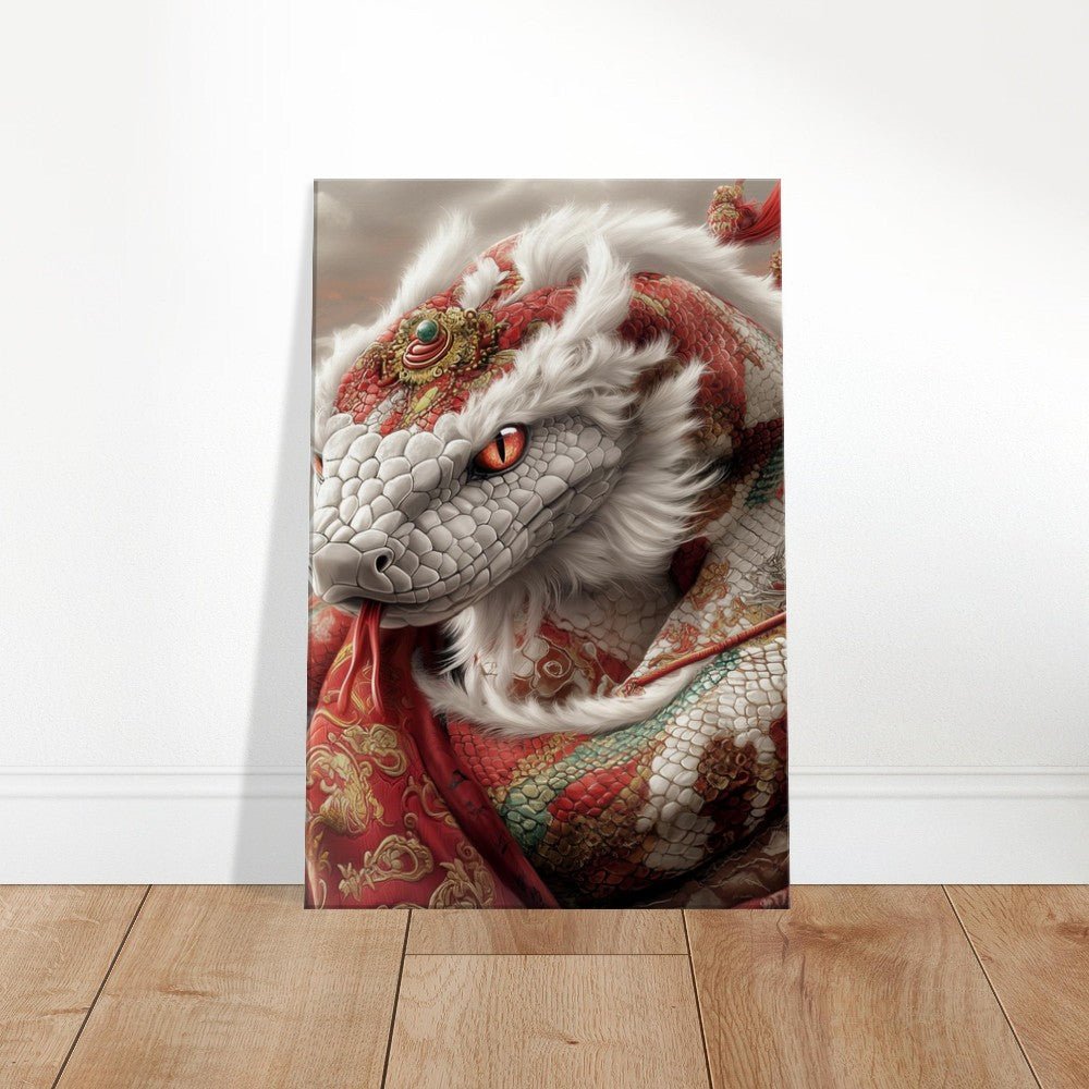 Majestic Snake Canvas Wall Art - ROMAG Store